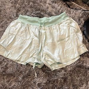 PJ Harlow silk sleep shorts